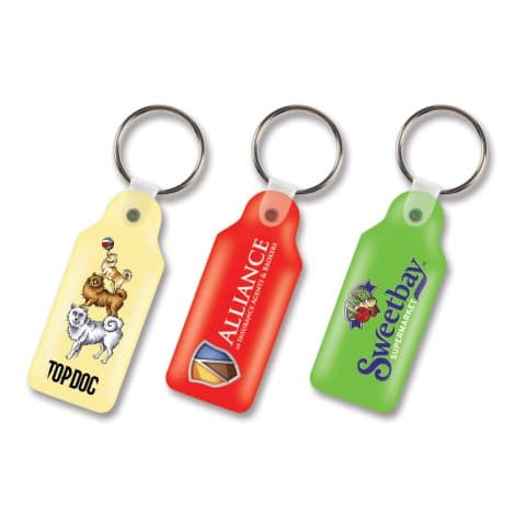 Flexi Resin Key Ring - Rectangle  - Image 1