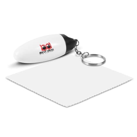 Microfibre Cloth Key Ring - Image 1