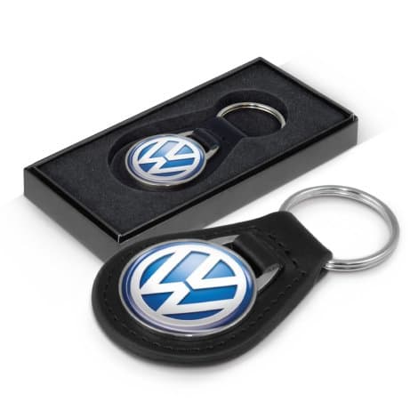 Baron Leather Key Ring - Round - Image 1