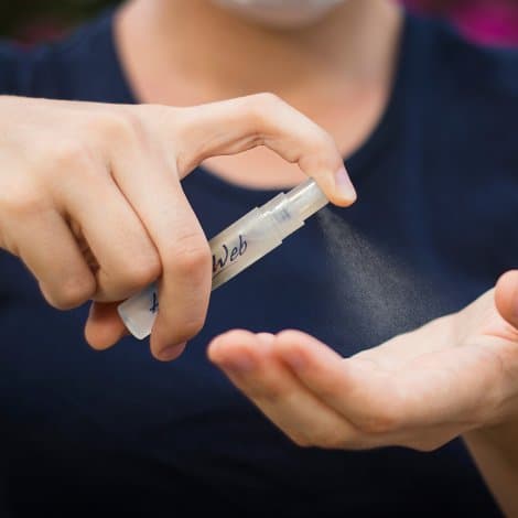 Mini Hand Sanitiser Key Ring
