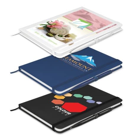 Omega Notebook With Pen - Image 1