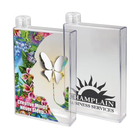 Notebook Water Bottle - Image 1