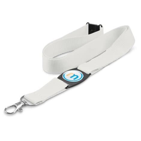 Crest Lanyard · White · colour reference