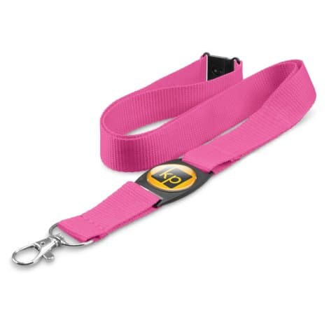 Crest Lanyard · Pink · colour reference