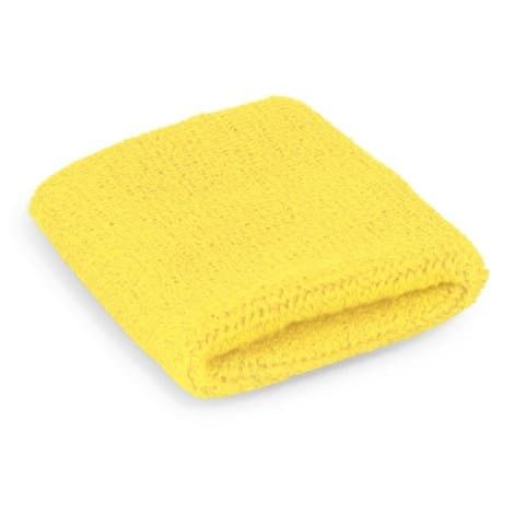 Wrist Sweat Band · Yellow · colour reference