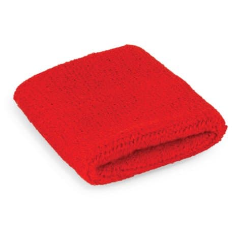 Wrist Sweat Band · Red · colour reference