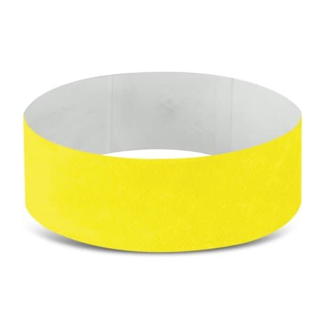 Tyvek Event Wrist Band · Yellow · product view