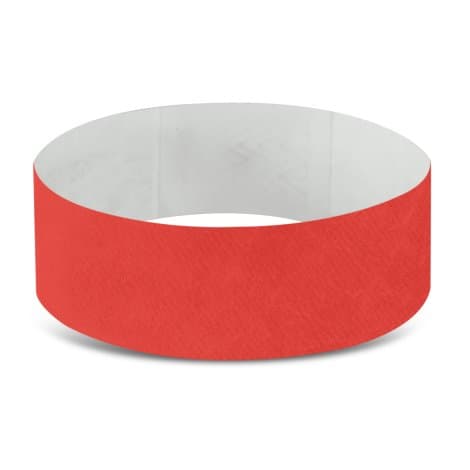 Tyvek Event Wrist Band · Red · colour reference