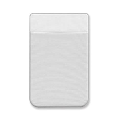 Lycra Phone Wallet - Heat Transfer · White · colour reference