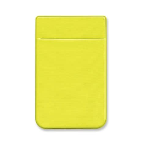 Lycra Phone Wallet - Heat Transfer · Yellow · colour reference