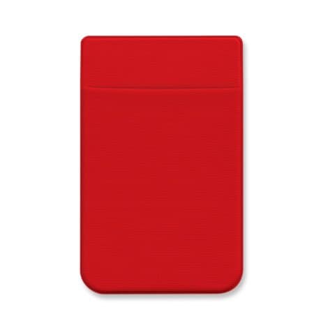 Lycra Phone Wallet - Heat Transfer · Red · colour reference