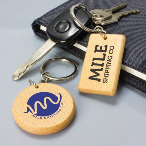 Artisan Key Ring - Rectangle
