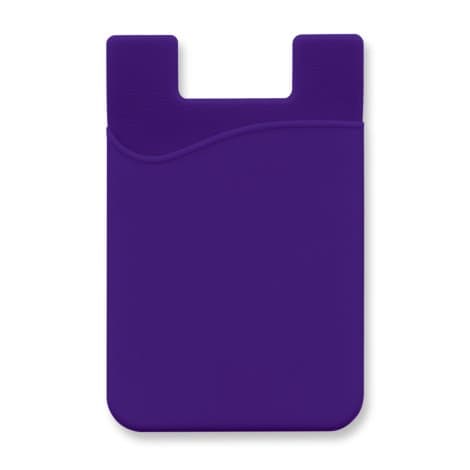 Silicone Phone Wallet - Full Colour · Purple · colour reference