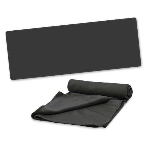 Active Cooling Towel - Pouch · Black · colour reference