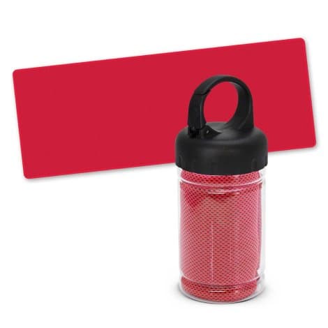 Active Cooling Towel - Tube · Red · colour reference