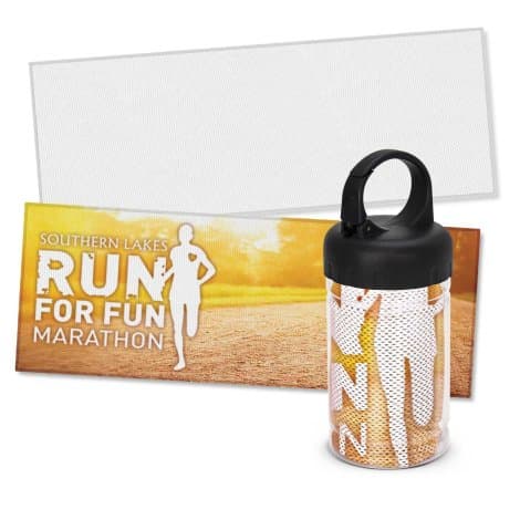 Yeti Premium Cooling Towel - Full Colour - Tube - Image 1