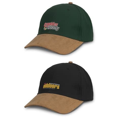 Outback Suede Peak Cap - Image 1