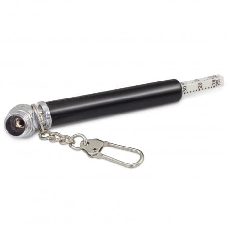 Tyre Pressure Gauge Key Ring