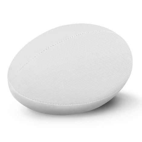 Rugby Ball Promo · White · product view