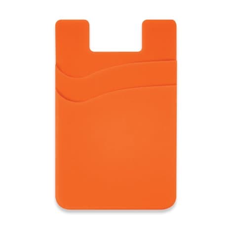 Dual Silicone Phone Wallet - Full Colour