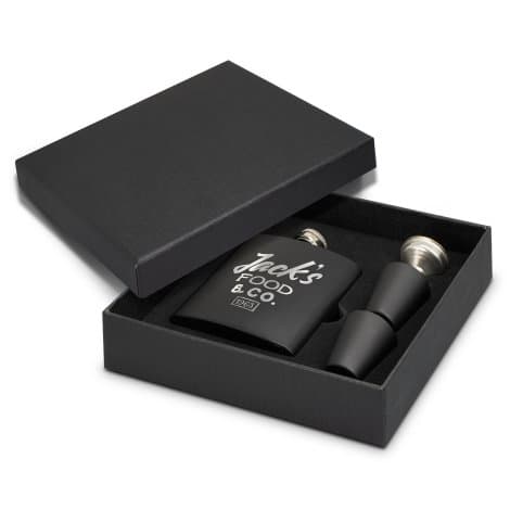 Dalmore Hip Flask Gift Set - Image 1