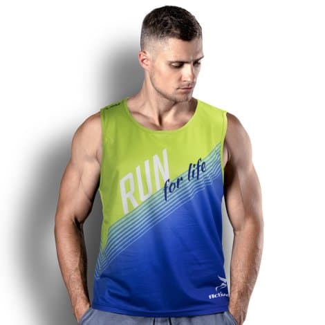 Custom Mens Sports Singlet - Image 1