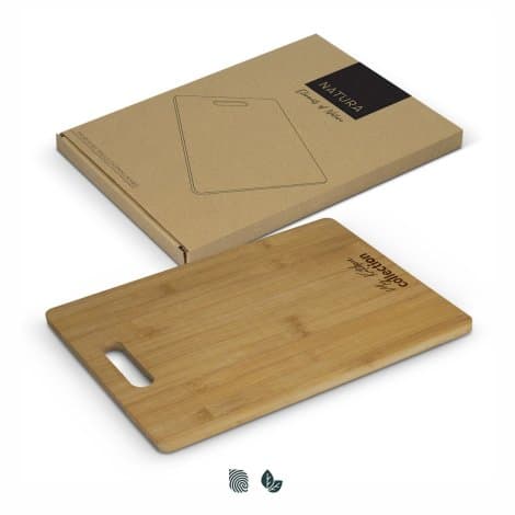 NATURA Bamboo Rectangle Chopping Board - Image 1