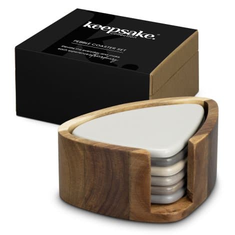 Keepsake Pebble Coaster Set - Image 1