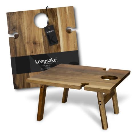 Keepsake Folding Wine Table - Image 1