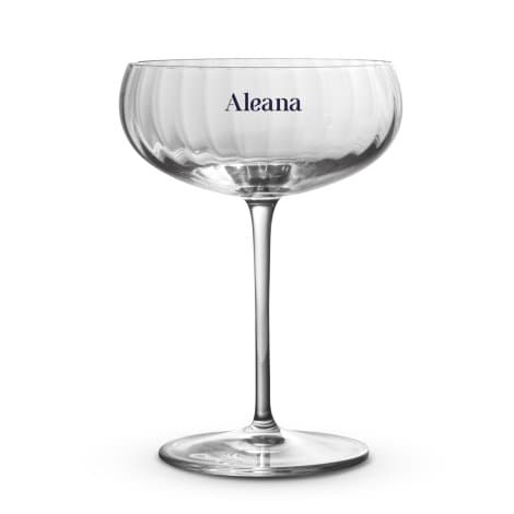 Luigi Bormioli Optica Cocktail Glass - Image 1