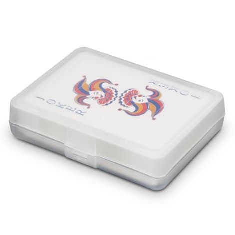 Vegas Playing Cards - Gift Case · White · product view
