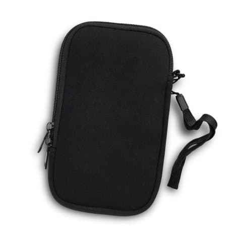 Spencer Phone Sleeve · Black · product view