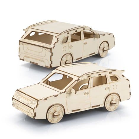 BRANDCRAFT SUV Wooden Model · Natural · product view