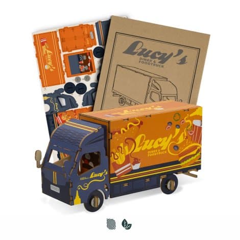 BRANDCRAFT Small Truck Wooden Model - Image 1