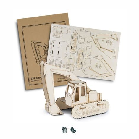BRANDCRAFT Excavator Wooden Model - Image 1