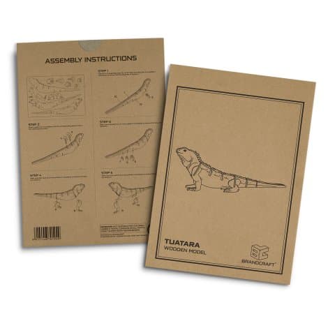 BRANDCRAFT Tuatara Wooden Model · Natural · product view