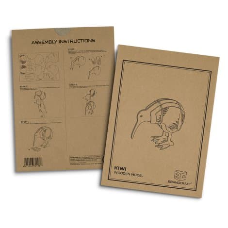 BRANDCRAFT Kiwi Wooden Model · Natural · product view