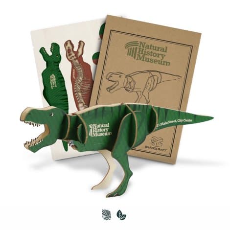 BRANDCRAFT Tyrannosaurus Rex Wooden Model - Image 1