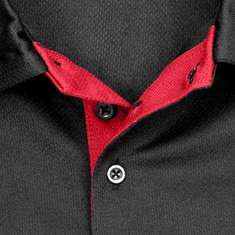TRENDSWEAR Apex Mens Polo · Red · colour reference