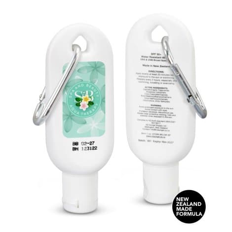 SPF 50+ Sun Gel 30ml Tube with Carabiner - Image 1