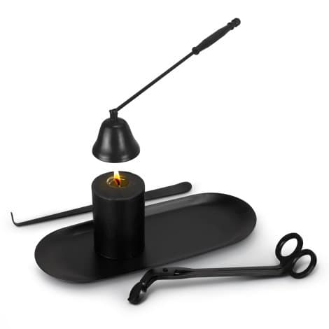 Keepsake Candle Accessory Set · Black · product view