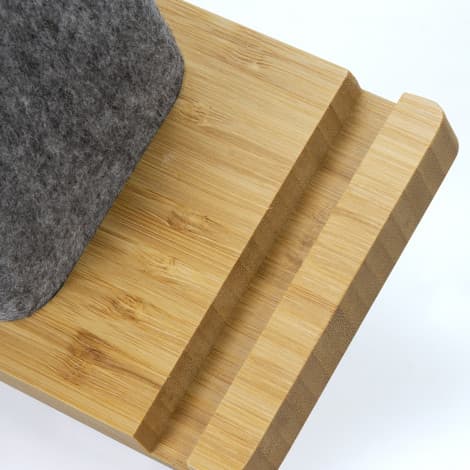 NATURA Bamboo Phone Stand Desk Caddy