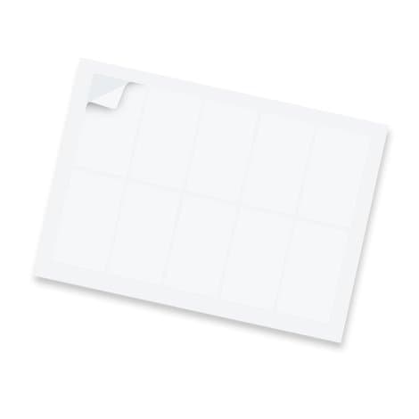 Sticker Sheet 88 x 50mm Rectangle - Gloss