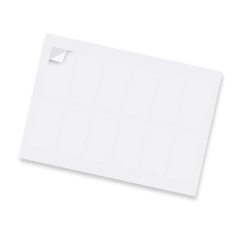 Sticker Sheet 40 x 80mm Rectangle - Matte