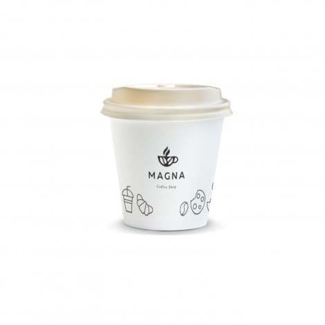 Compostable Paper Coffee Cup - 180ml