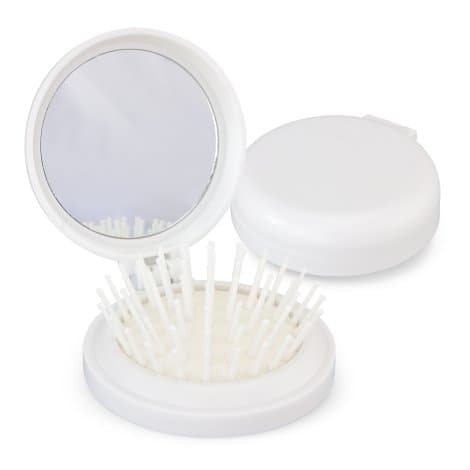 Compact Brush with Mirror - Image 1