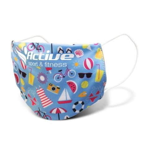 Reusable Face Mask Full Colour - Small - Image 1