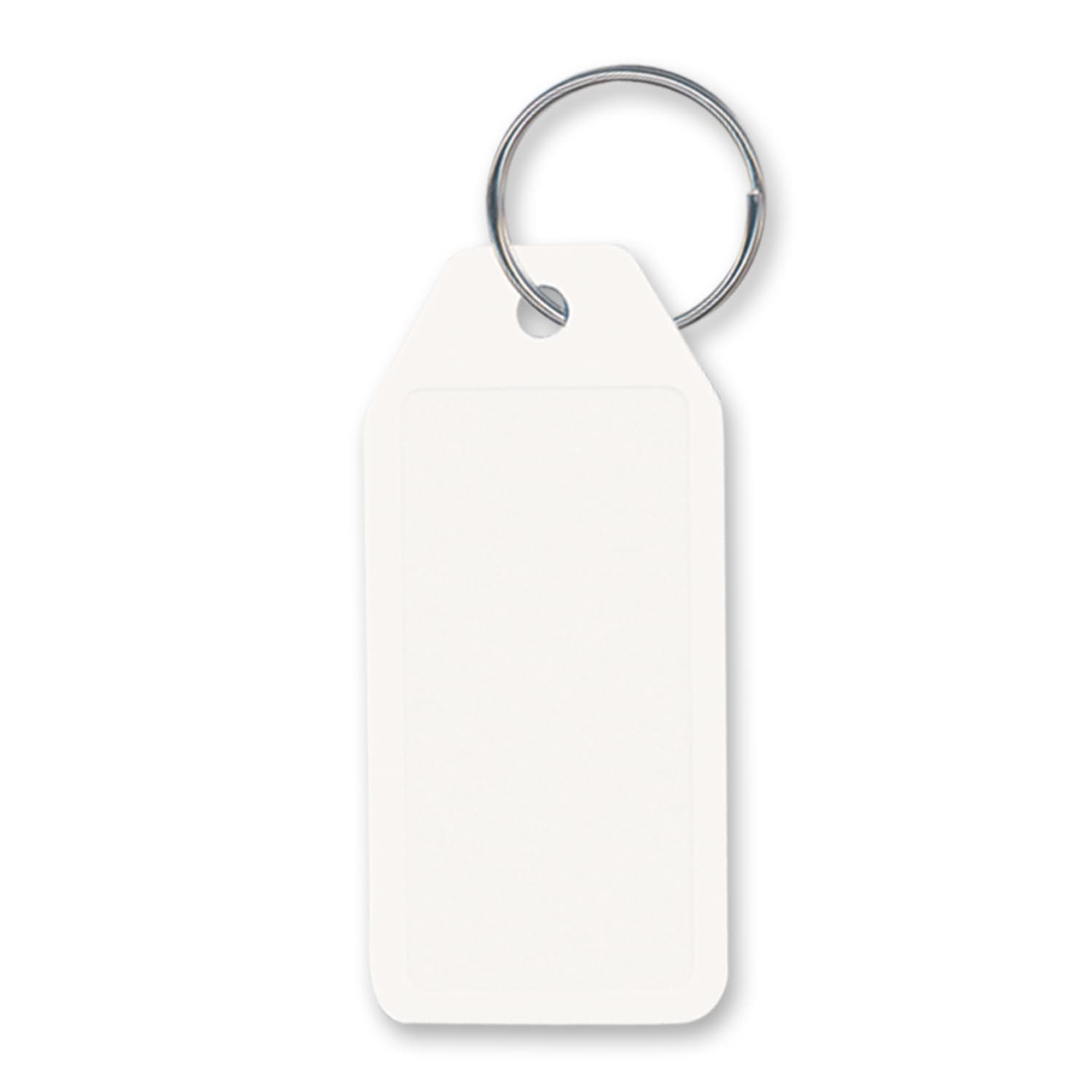 Budget Key Ring · White · front