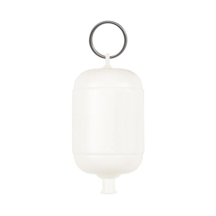 Floating Key Ring · White · front