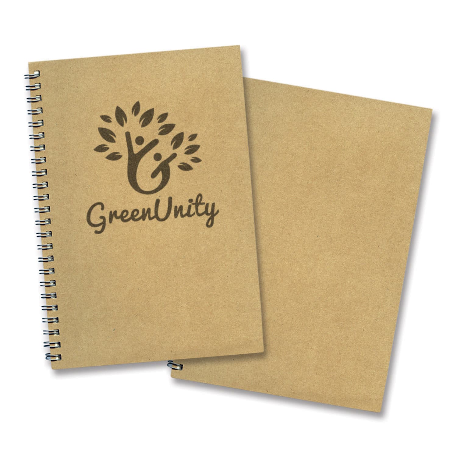 Kraft Note Pad - Medium · Natural · front